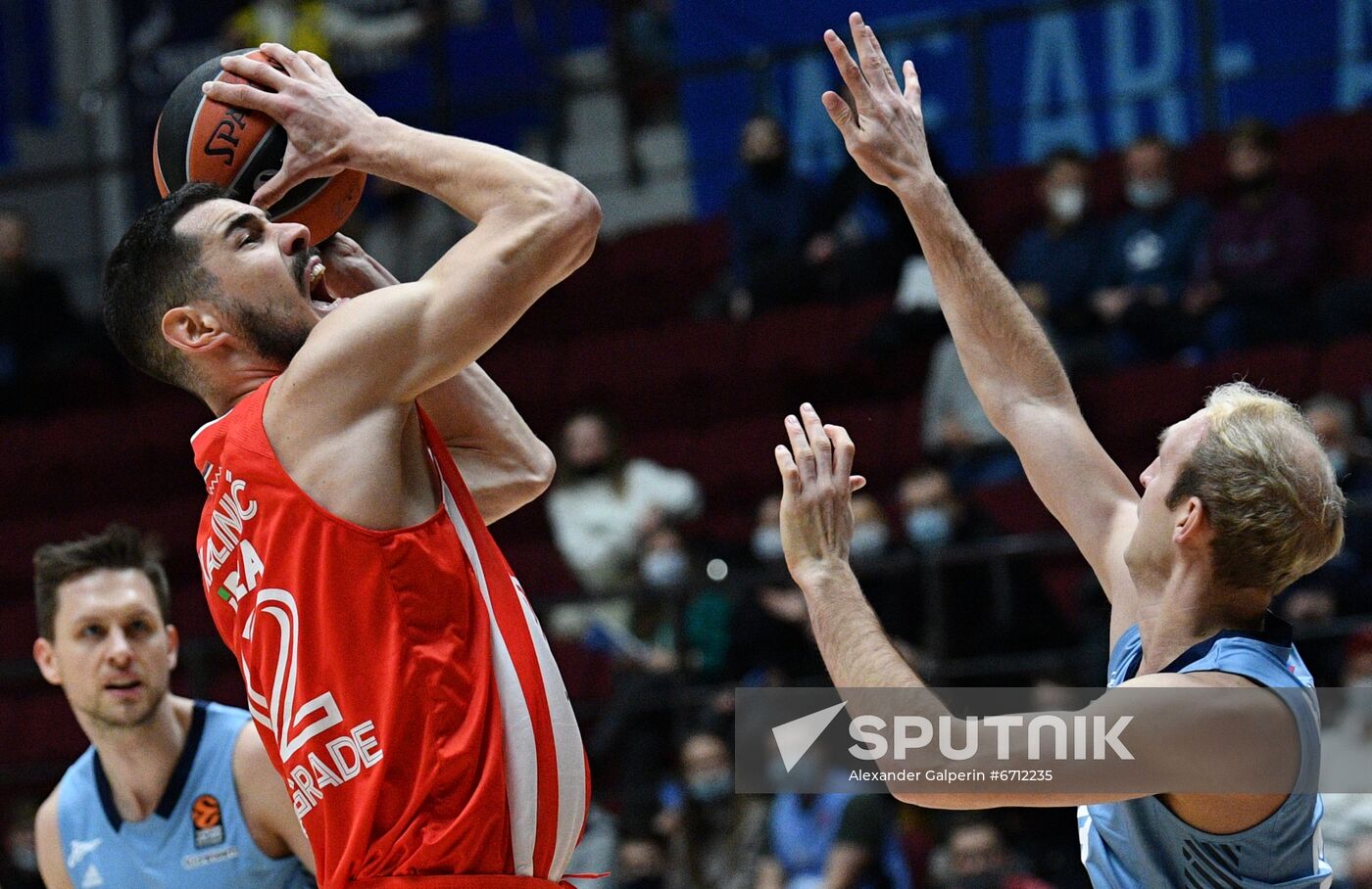 Russia Basketball Euroleague Zenit - Crvena Zvezda