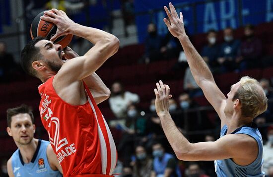 Russia Basketball Euroleague Zenit - Crvena Zvezda