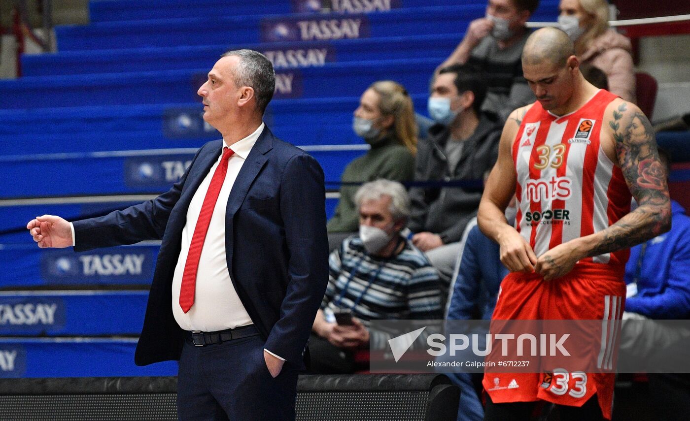 Russia Basketball Euroleague Zenit - Crvena Zvezda