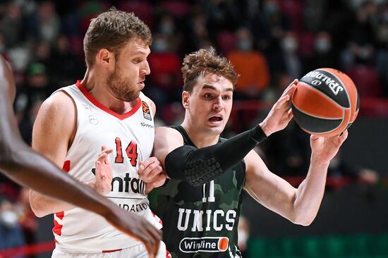 Russia Basketball Euroleague UNICS - Olympiacos