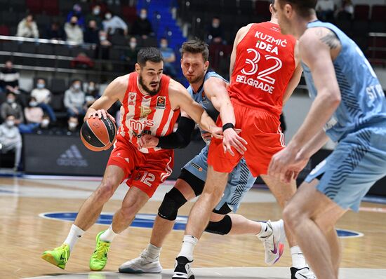 Russia Basketball Euroleague Zenit - Crvena Zvezda