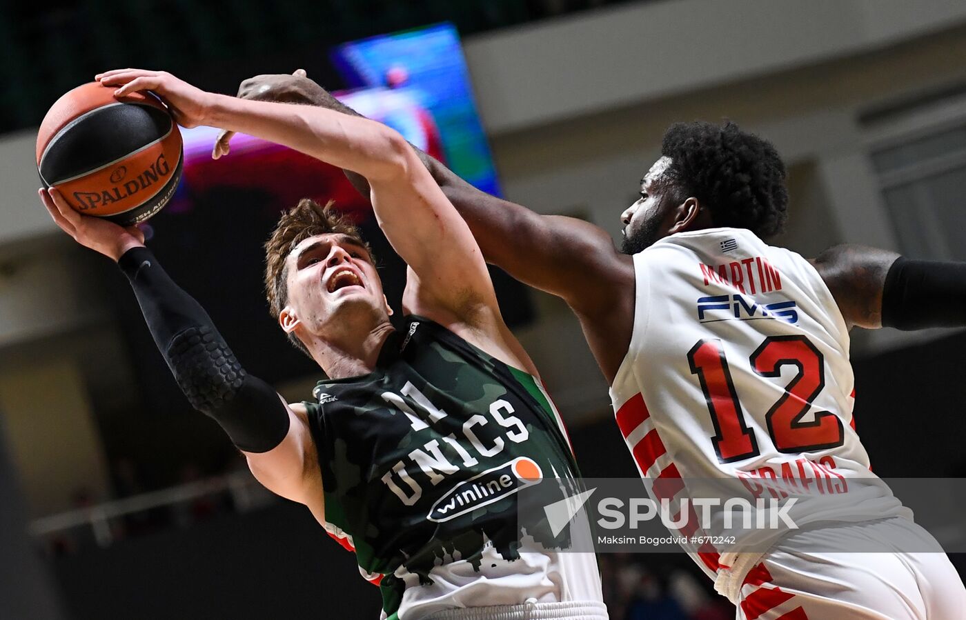 Russia Basketball Euroleague UNICS - Olympiacos