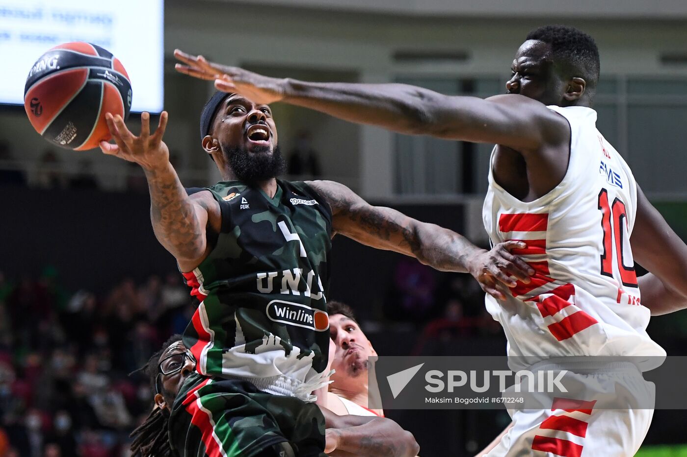 Russia Basketball Euroleague UNICS - Olympiacos