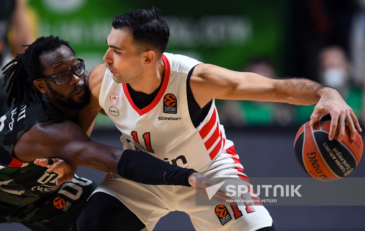 Russia Basketball Euroleague UNICS - Olympiacos