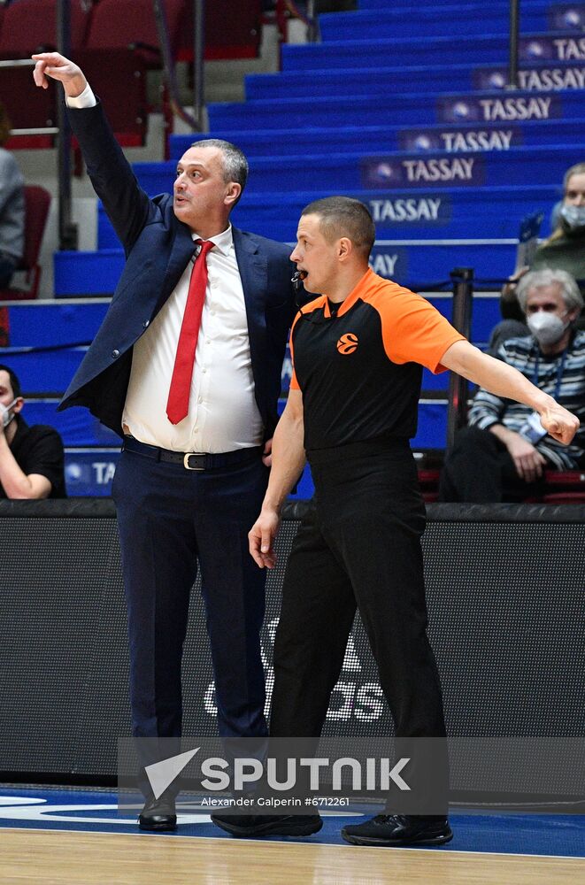 Russia Basketball Euroleague Zenit - Crvena Zvezda