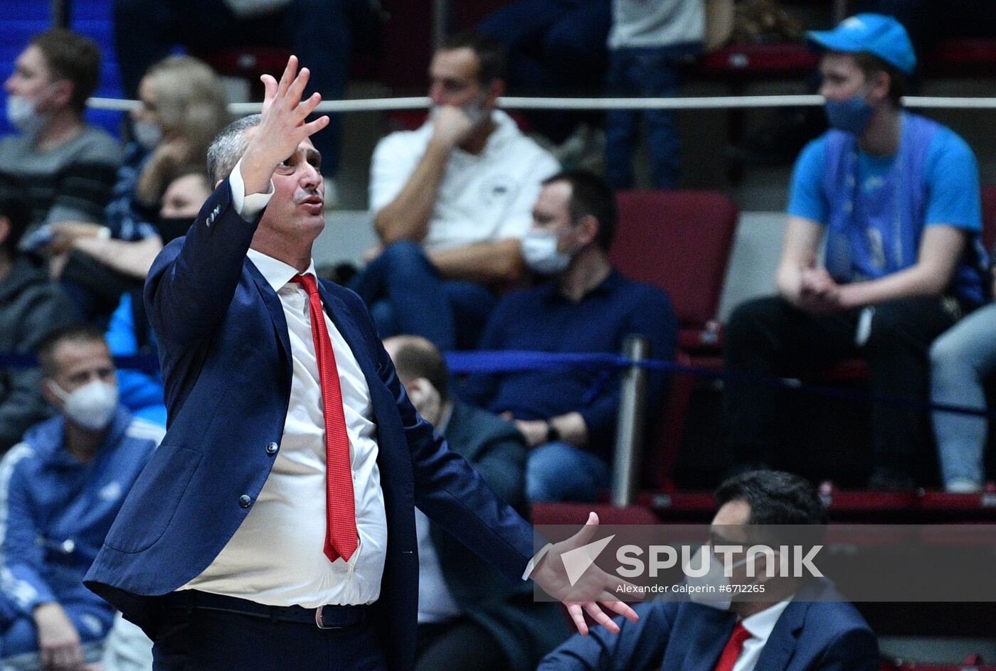 Russia Basketball Euroleague Zenit - Crvena Zvezda