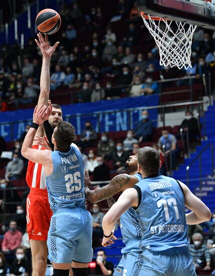 Russia Basketball Euroleague Zenit - Crvena Zvezda