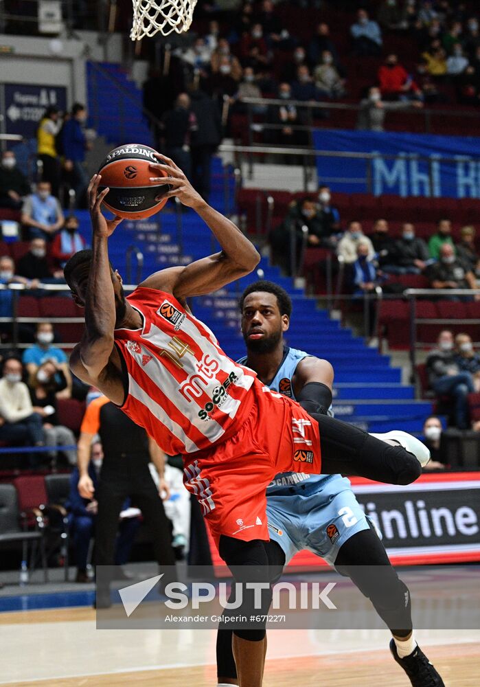 Russia Basketball Euroleague Zenit - Crvena Zvezda