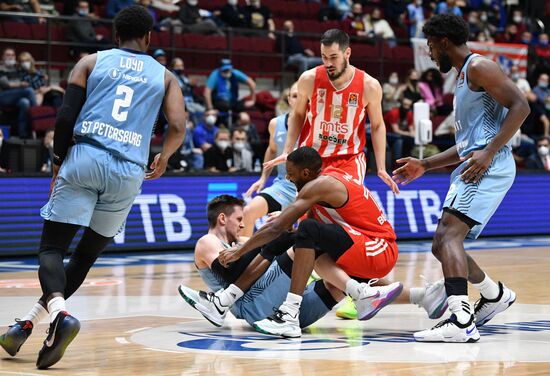 Russia Basketball Euroleague Zenit - Crvena Zvezda