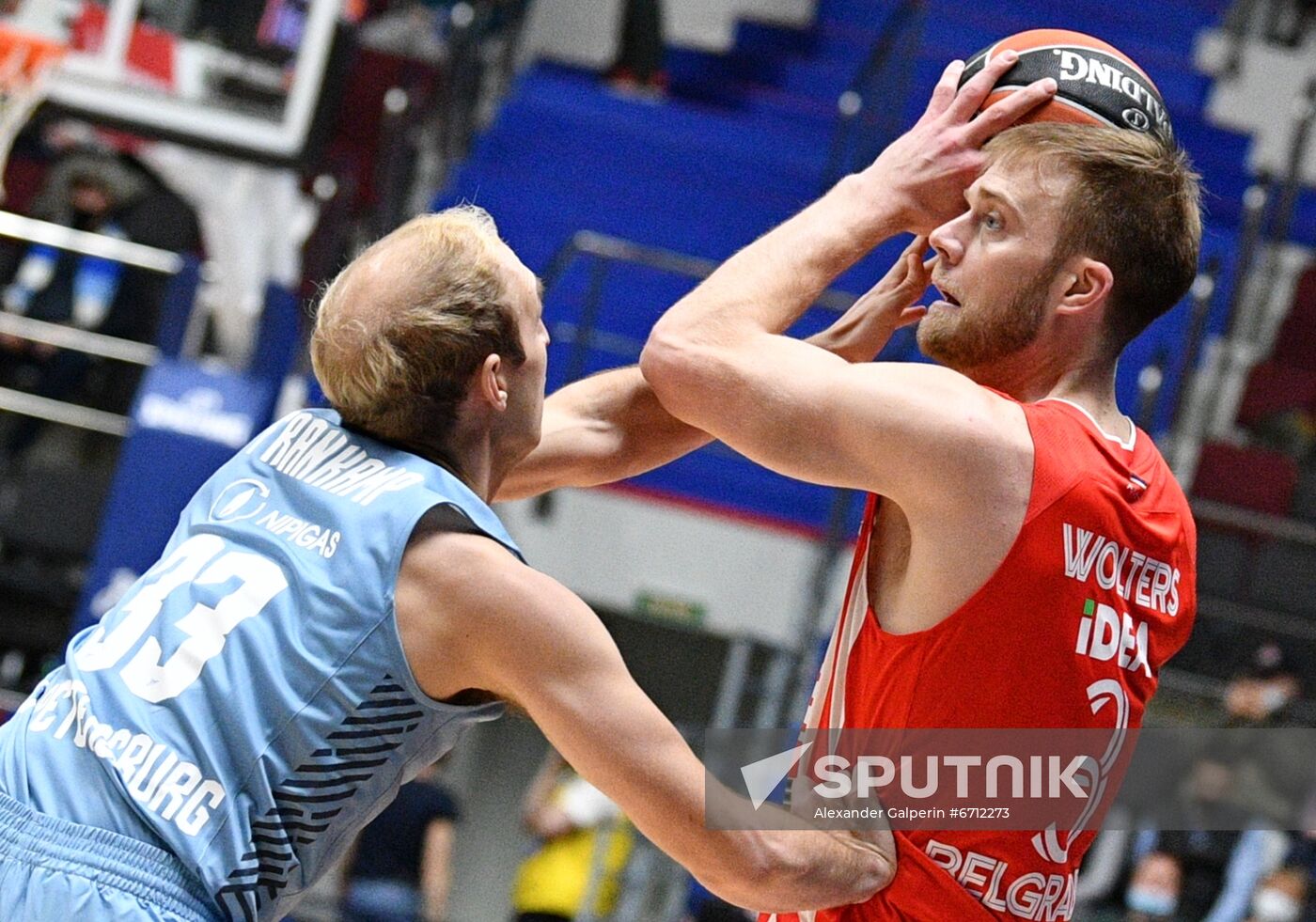 Russia Basketball Euroleague Zenit - Crvena Zvezda