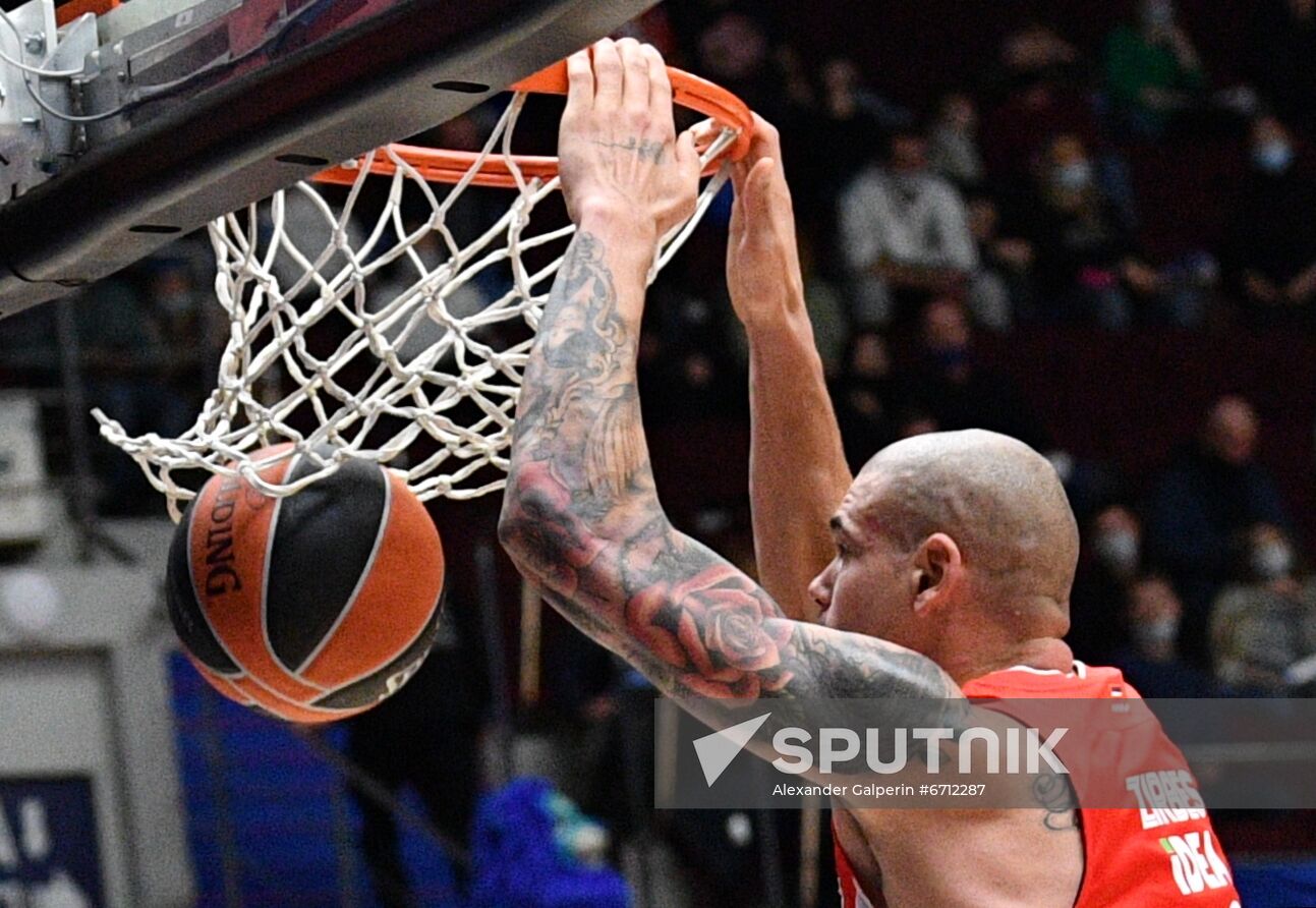 Russia Basketball Euroleague Zenit - Crvena Zvezda