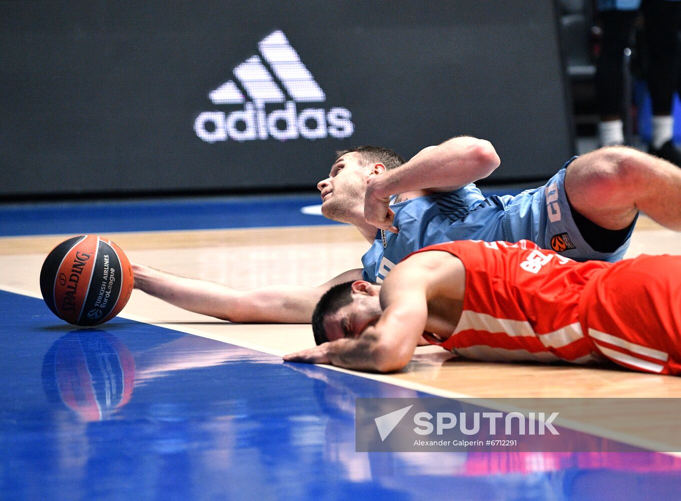 Russia Basketball Euroleague Zenit - Crvena Zvezda