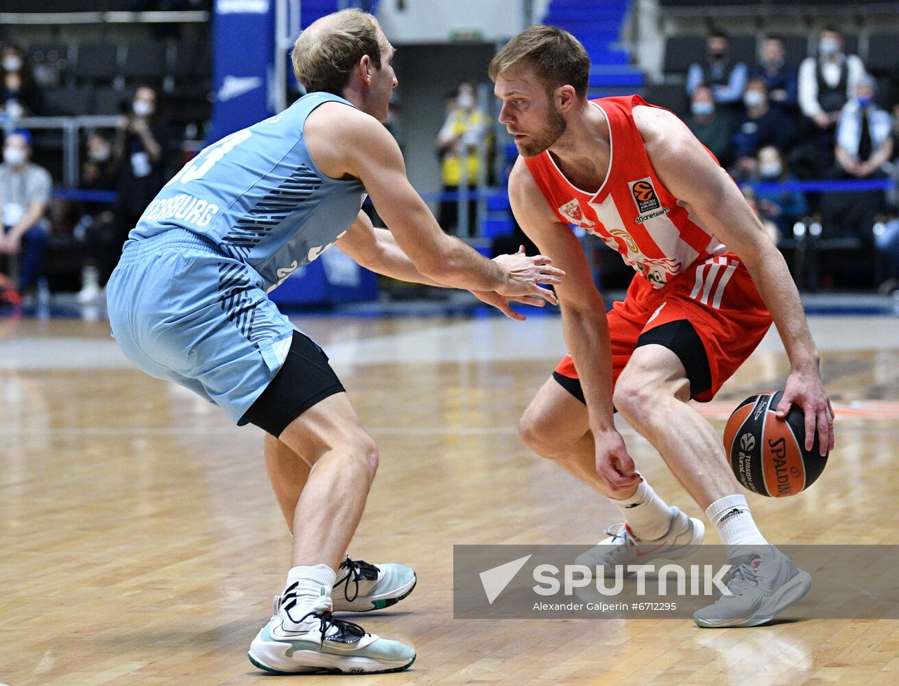 Russia Basketball Euroleague Zenit - Crvena Zvezda