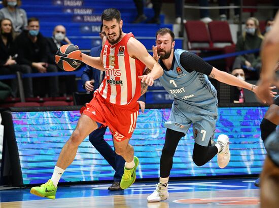 Russia Basketball Euroleague Zenit - Crvena Zvezda