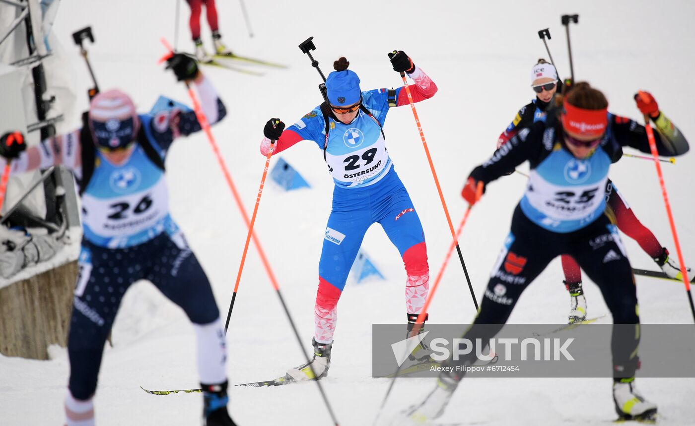 Sweden Biathlon World Cup Women