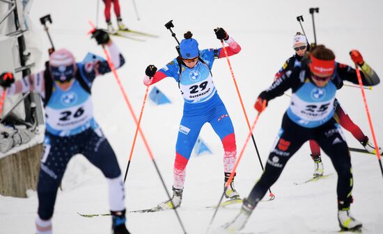 Sweden Biathlon World Cup Women