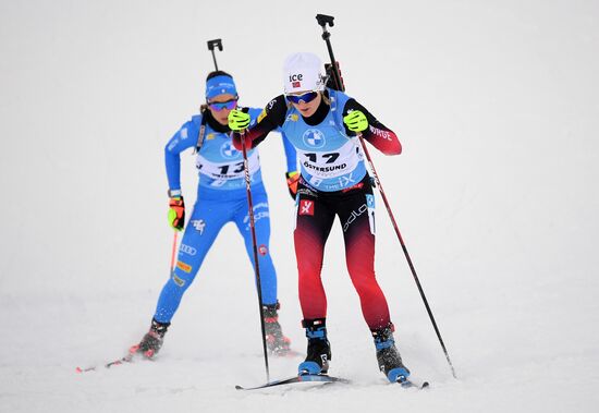 Sweden Biathlon World Cup Women