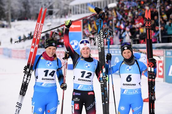 Sweden Biathlon World Cup Women