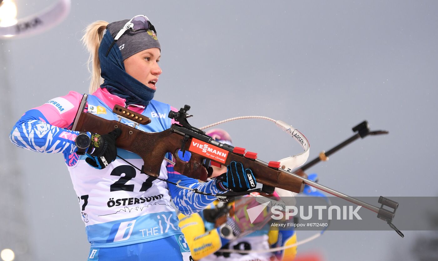 Sweden Biathlon World Cup Women