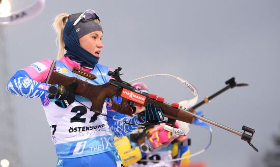 Sweden Biathlon World Cup Women