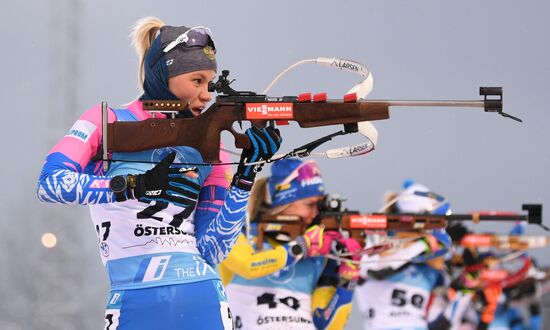 Sweden Biathlon World Cup Women