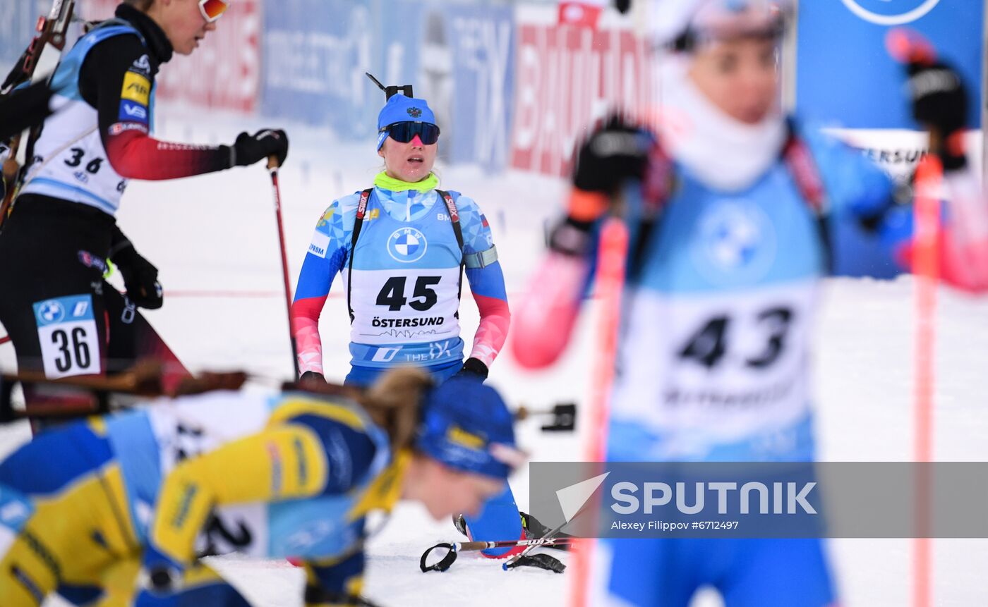 Sweden Biathlon World Cup Women