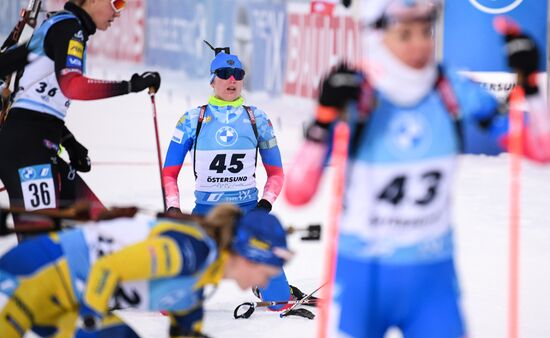 Sweden Biathlon World Cup Women