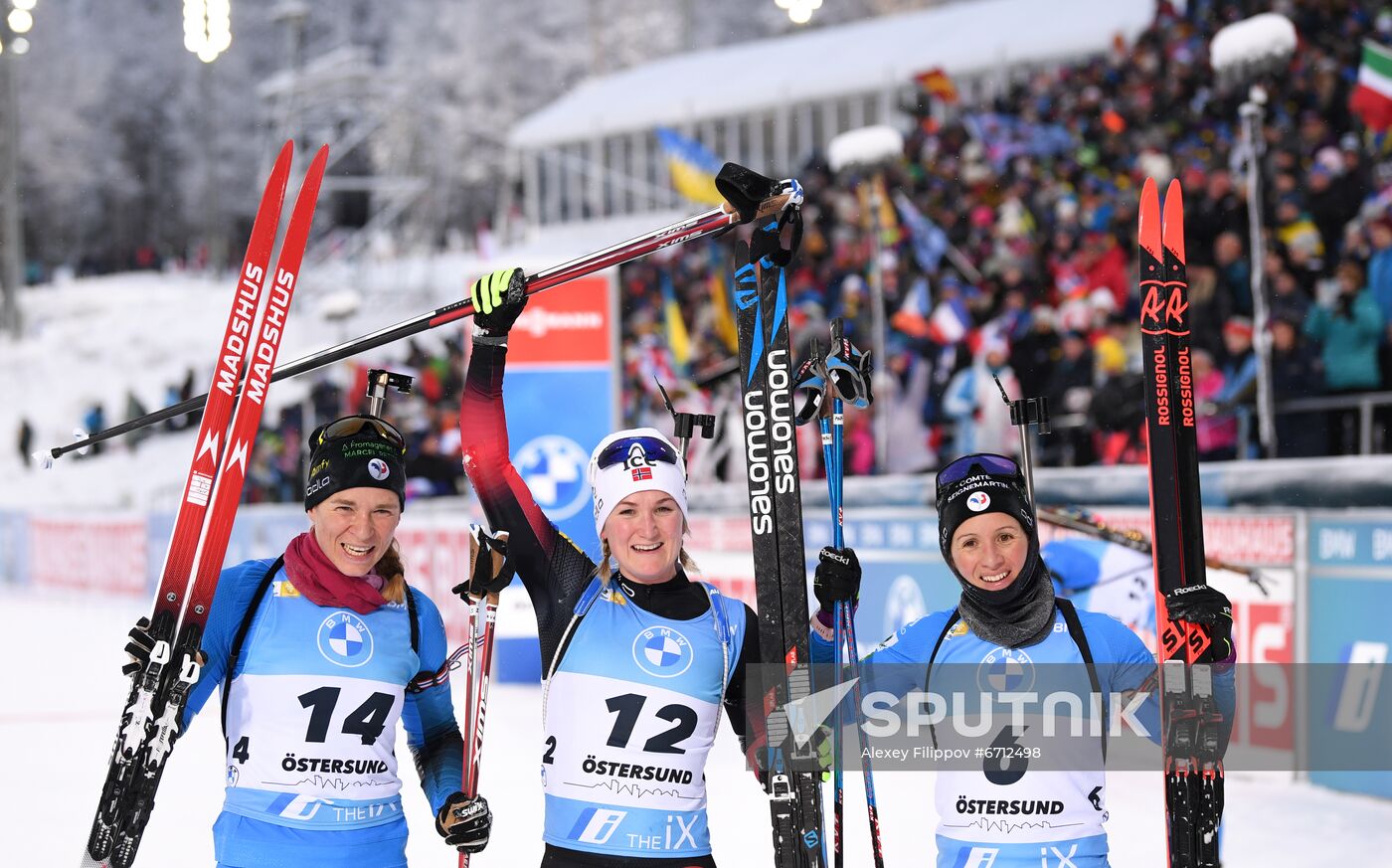 Sweden Biathlon World Cup Women