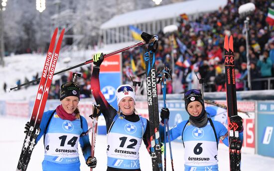 Sweden Biathlon World Cup Women