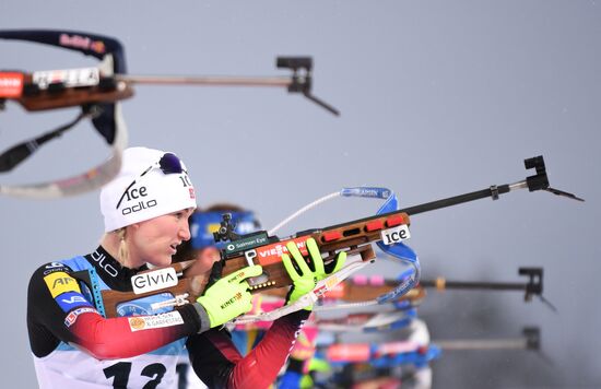 Sweden Biathlon World Cup Women