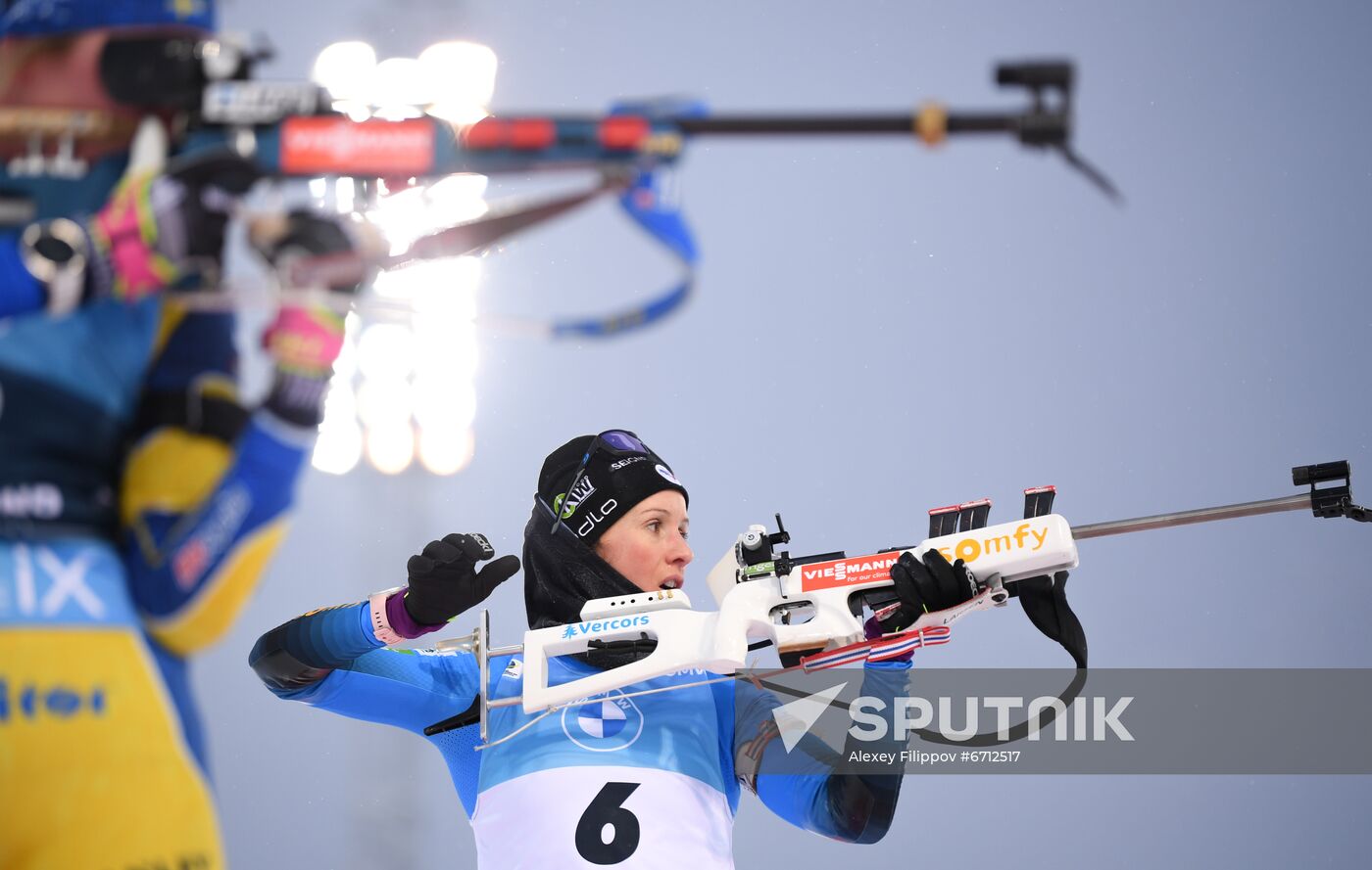 Sweden Biathlon World Cup Women