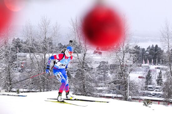 Sweden Biathlon World Cup Women