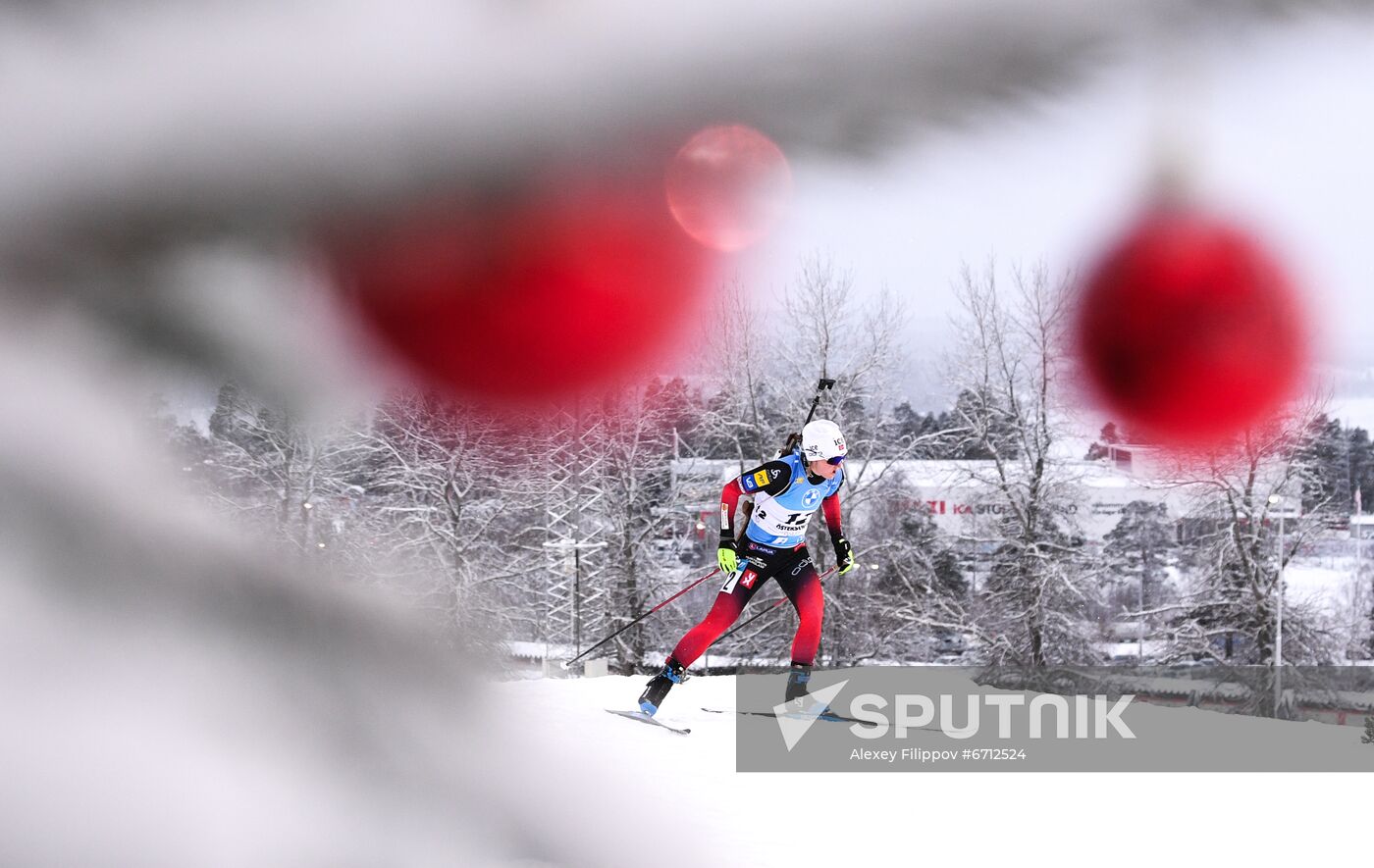 Sweden Biathlon World Cup Women