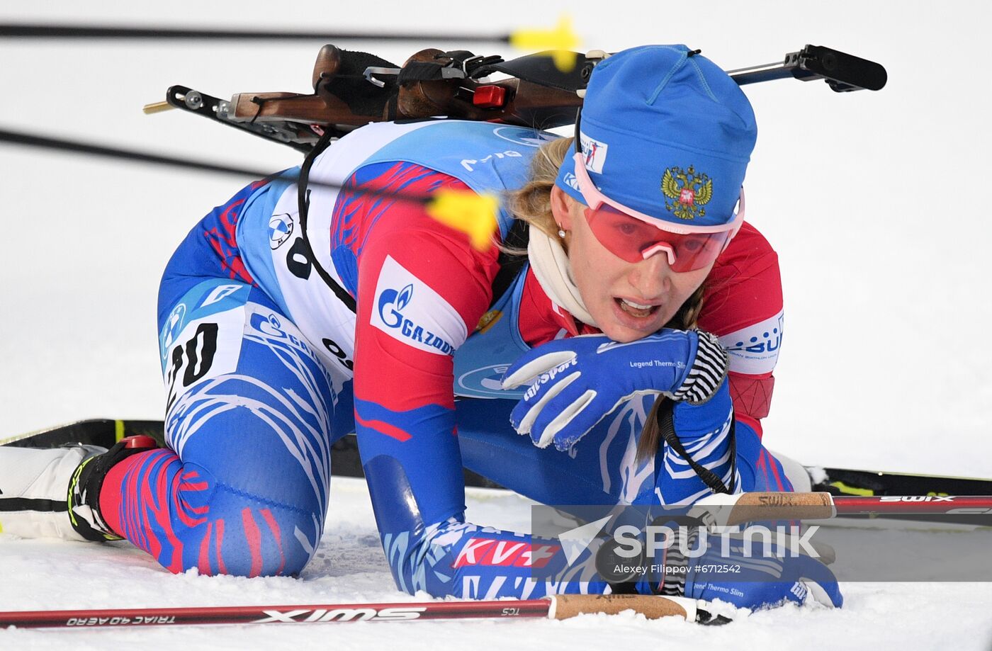 Sweden Biathlon World Cup Women