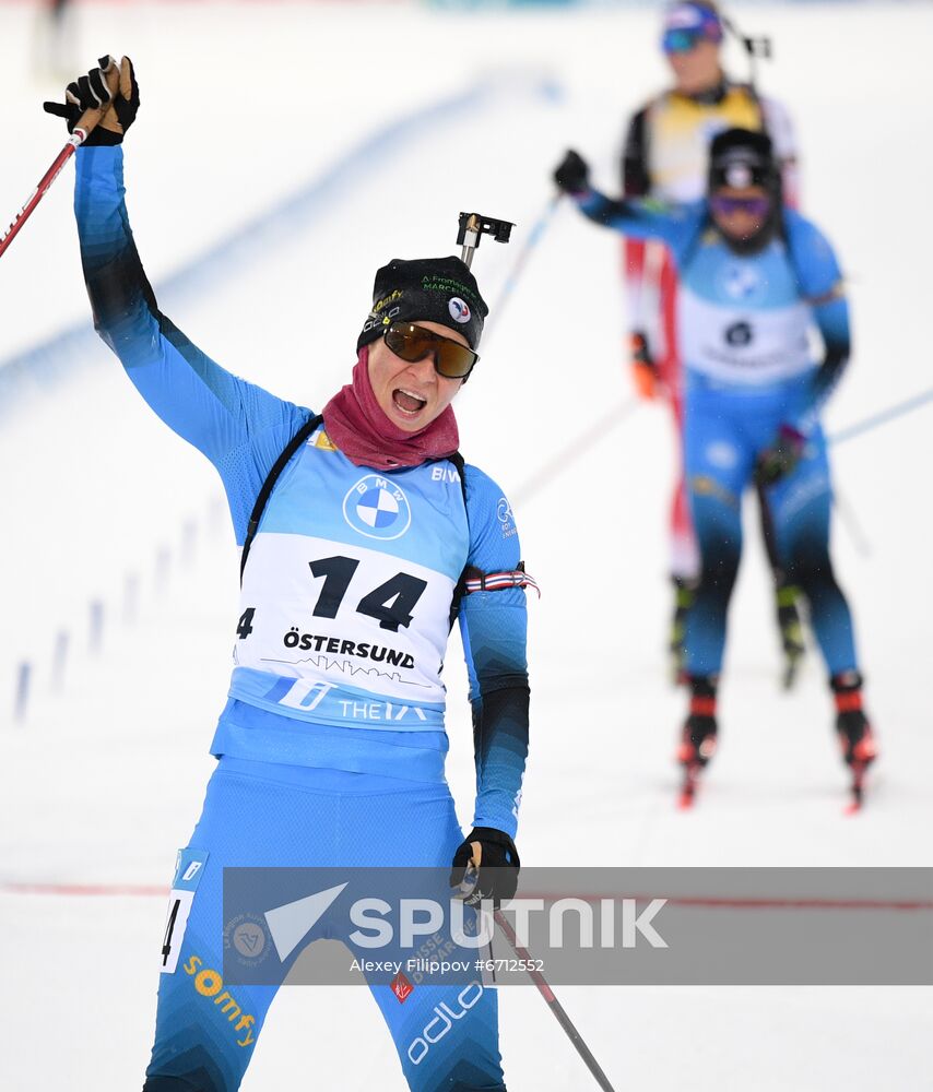 Sweden Biathlon World Cup Women