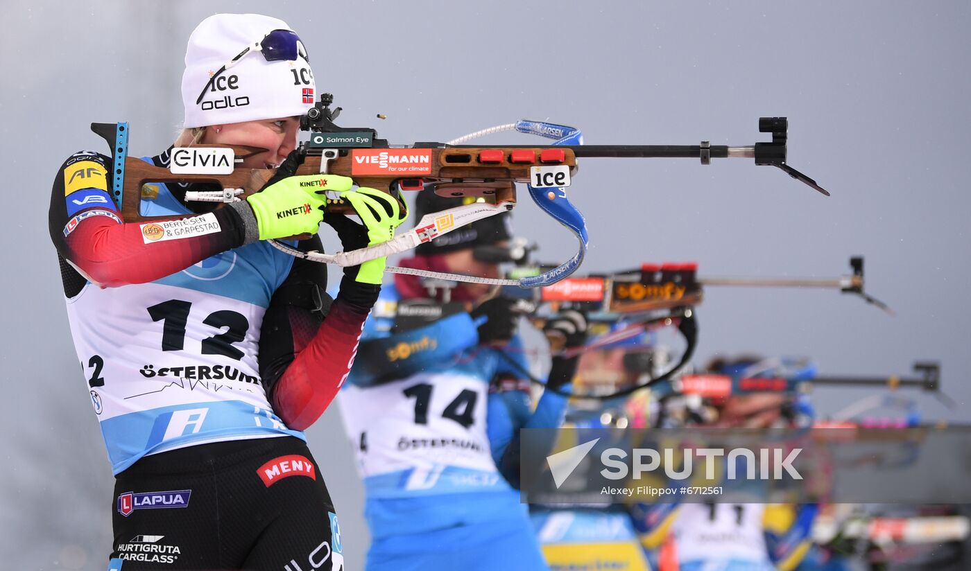 Sweden Biathlon World Cup Women