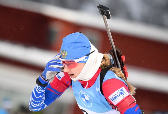 Sweden Biathlon World Cup Women