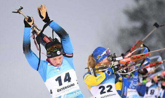 Sweden Biathlon World Cup Women