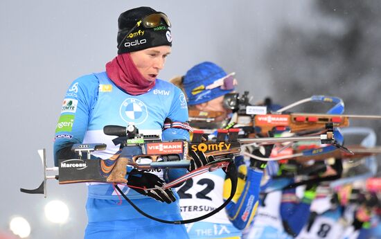 Sweden Biathlon World Cup Women