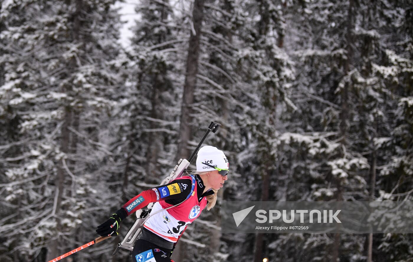 Sweden Biathlon World Cup Women