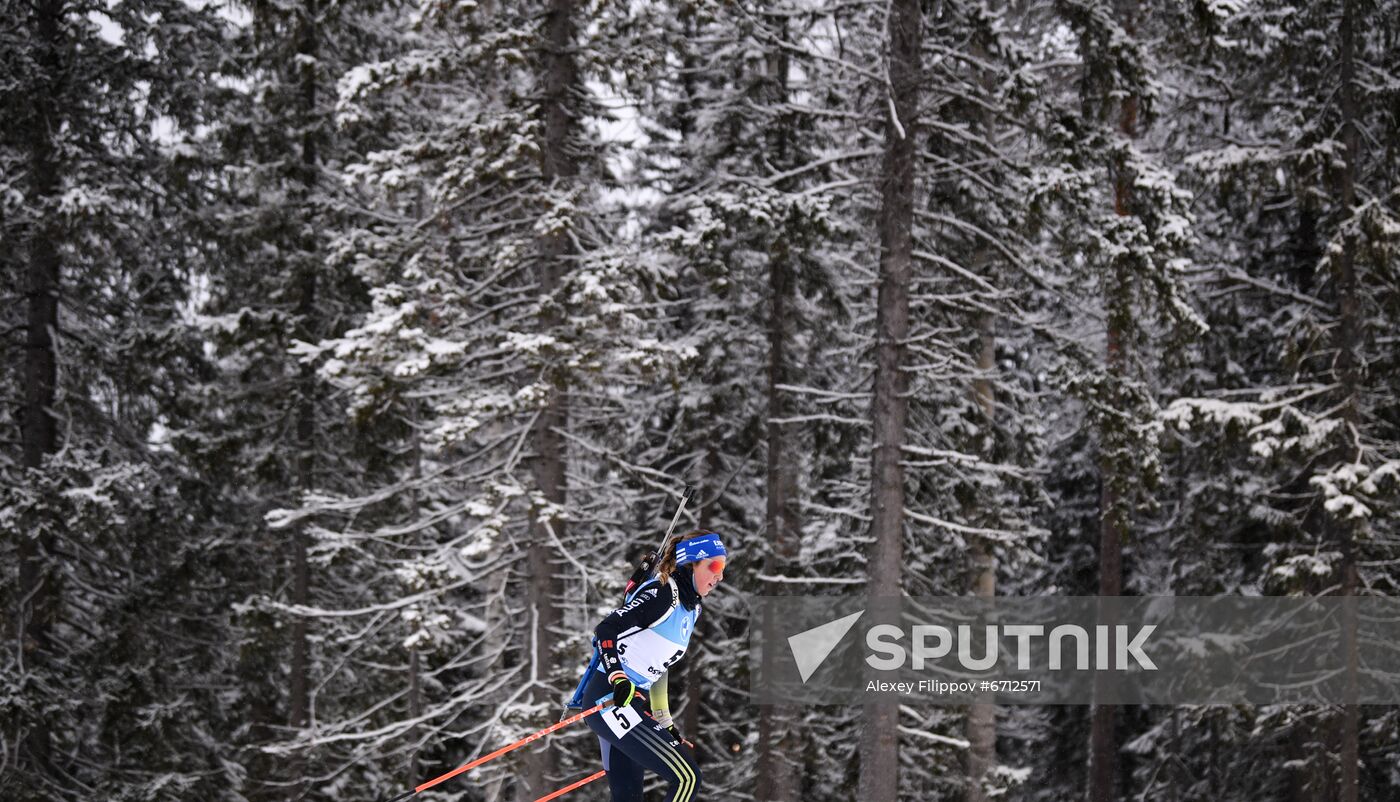 Sweden Biathlon World Cup Women