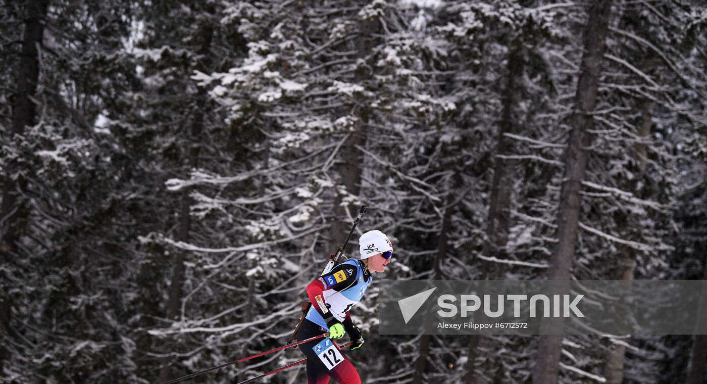 Sweden Biathlon World Cup Women