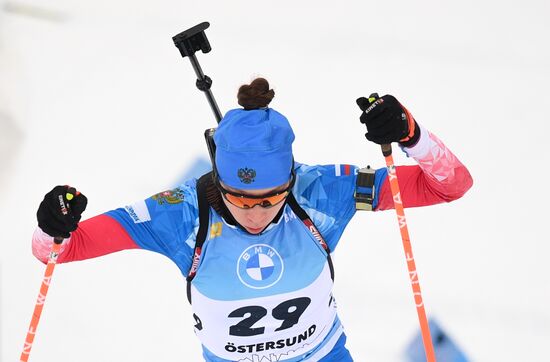 Sweden Biathlon World Cup Women