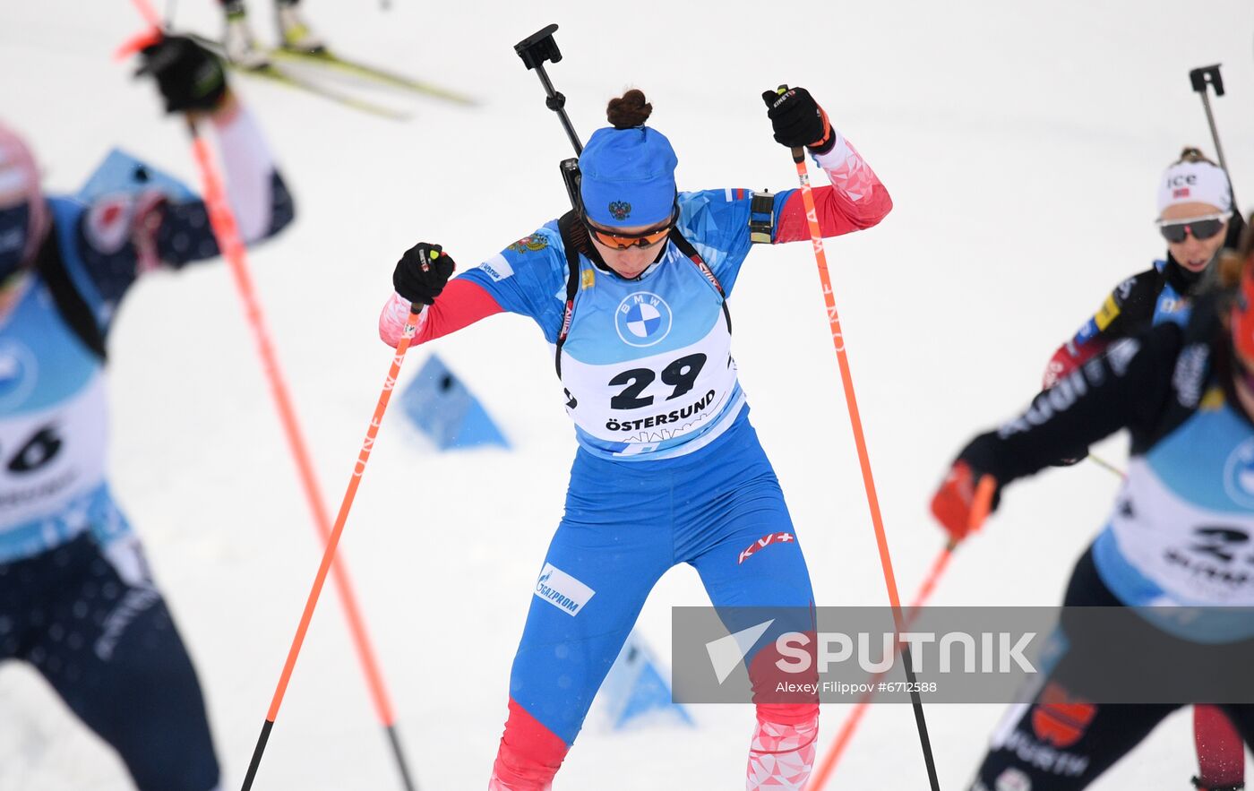 Sweden Biathlon World Cup Women