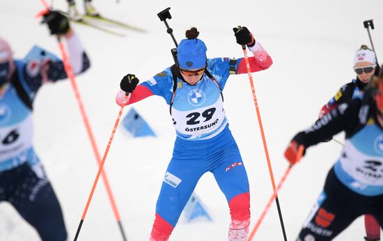 Sweden Biathlon World Cup Women