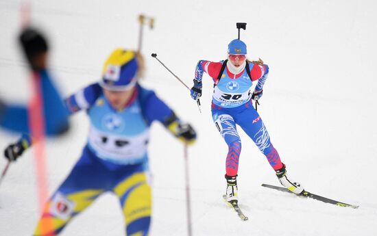 Sweden Biathlon World Cup Women