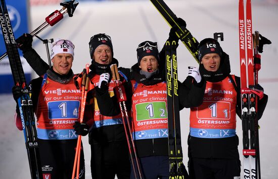 Sweden Biathlon World Cup Men