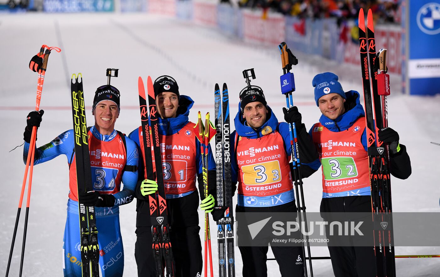 Sweden Biathlon World Cup Men