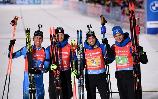 Sweden Biathlon World Cup Men