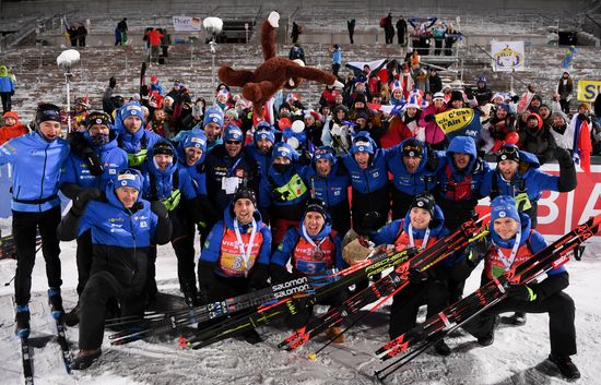 Sweden Biathlon World Cup Men